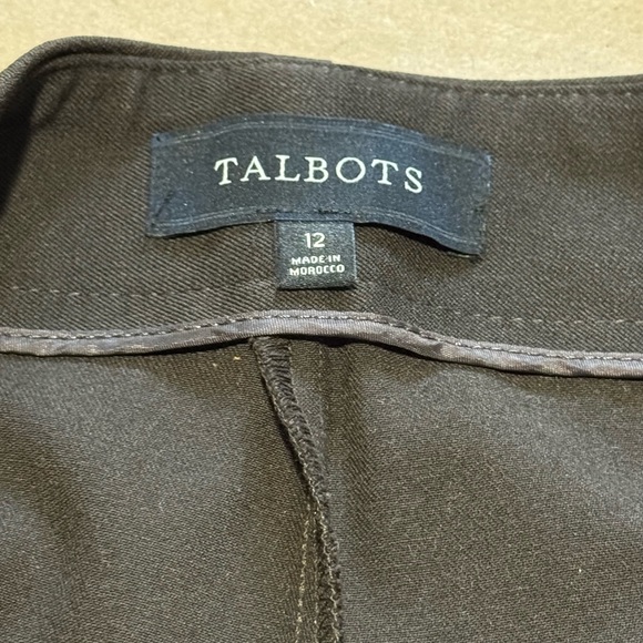 TALBOTS HERITAGE Pants for Women Chocolate Brown Size 12 - Picture 3 of 7